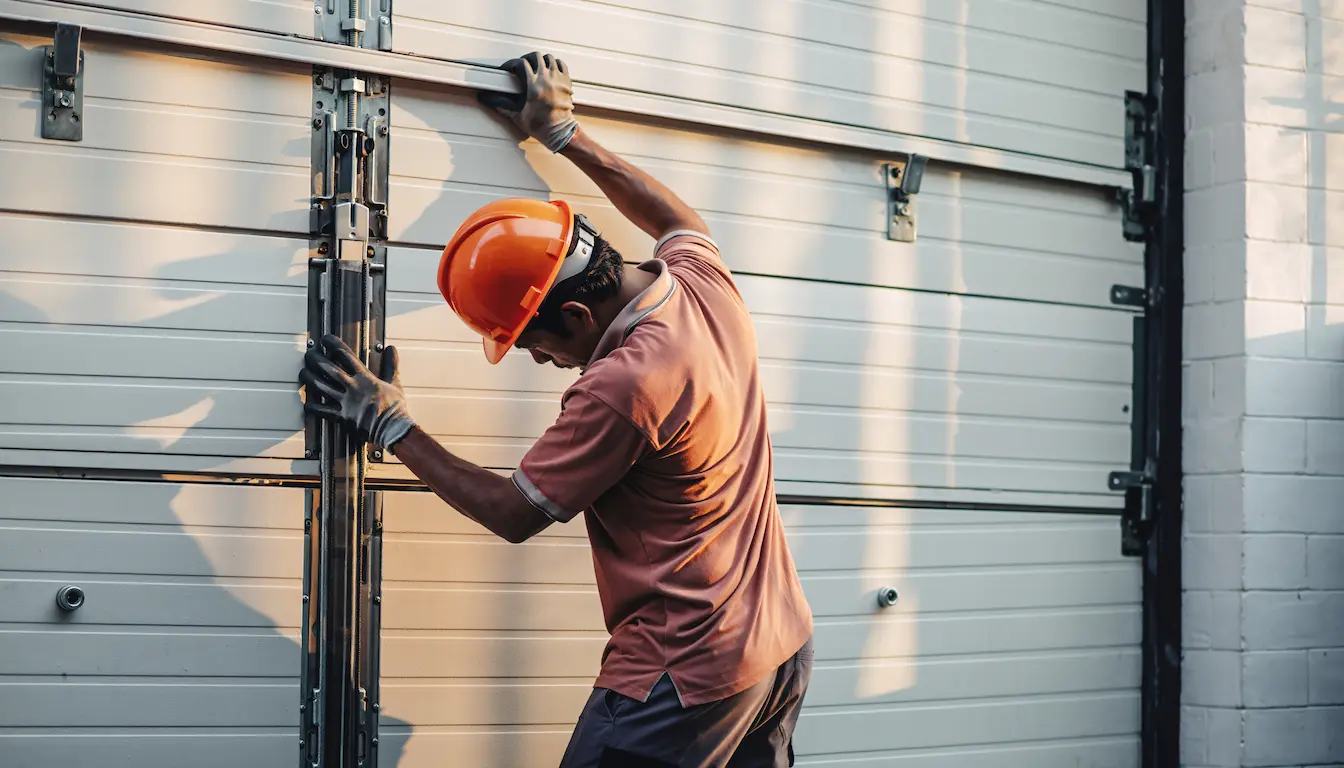 Vecteezy Construction Worker In Orange Hard Hat Opens A Large 74236915